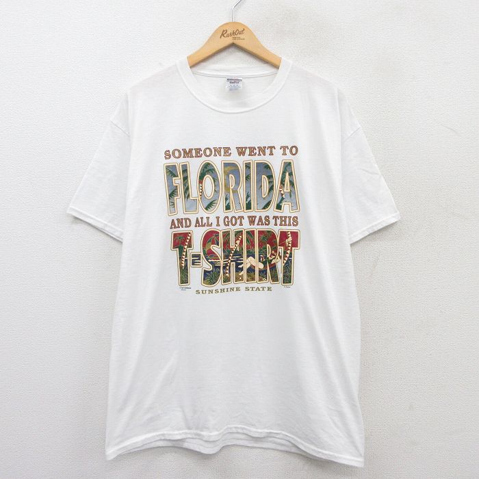 00s 半袖Tシャツ フロリダ ホワイト XL | 古着