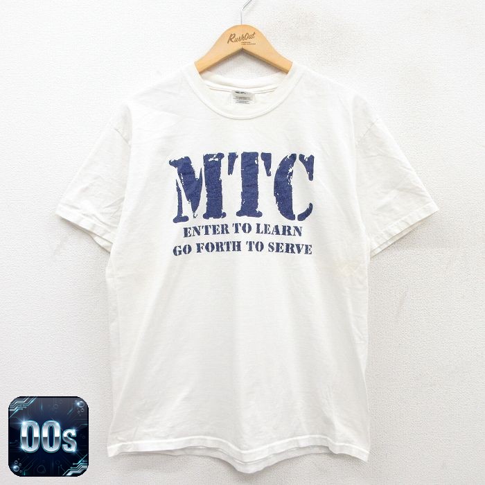 【50%OFF】00s 半袖Tシャツ MTC ホワイト L | 古着