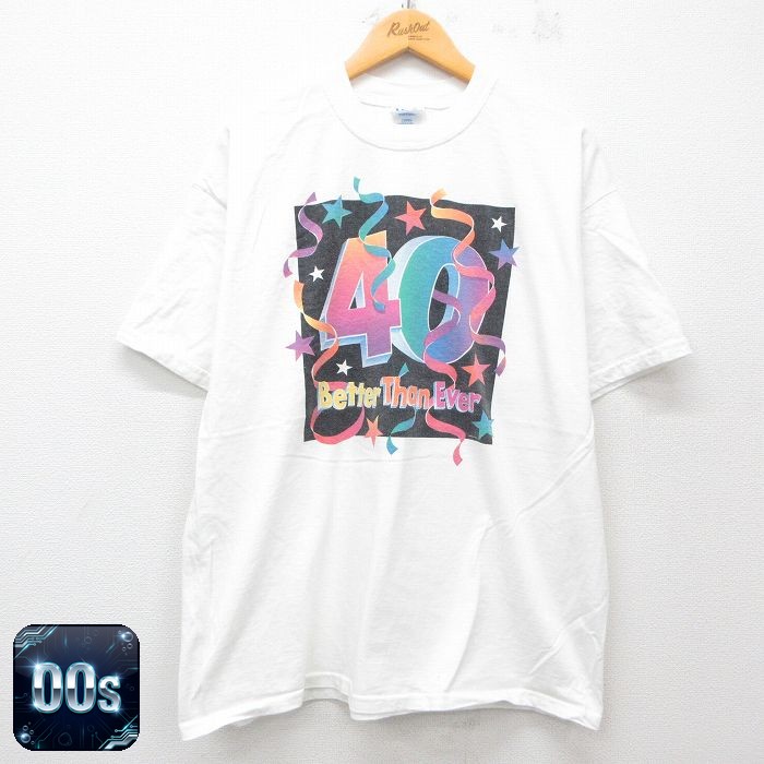 【50%OFF】00s 半袖Tシャツ ホワイト XL | 古着