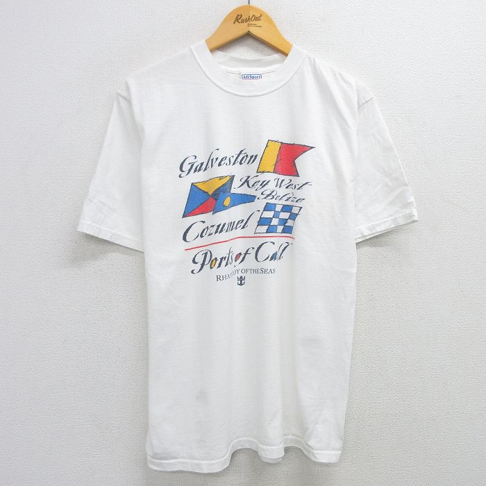 90s 半袖Tシャツ コズメル ホワイト L | 古着