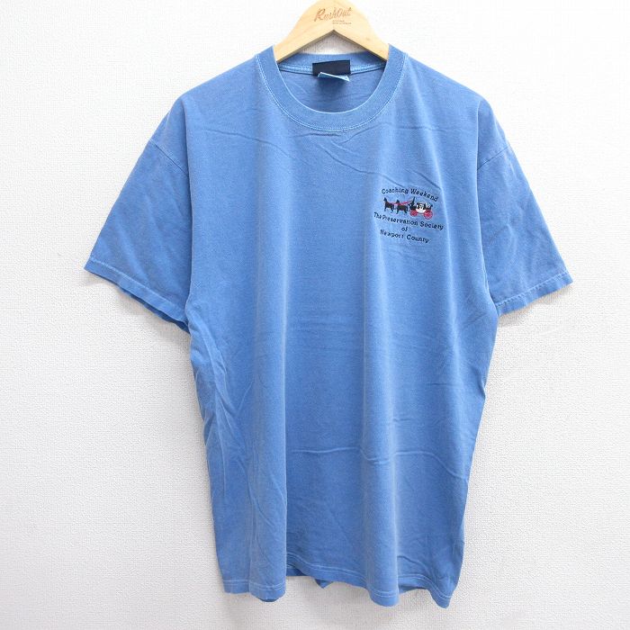 00s 半袖Tシャツ Coaching Weekend ネイビー XL | 古着
