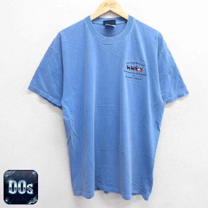 【50%OFF】00s 半袖Tシャツ Coaching Weekend ネイビー XL | 古着