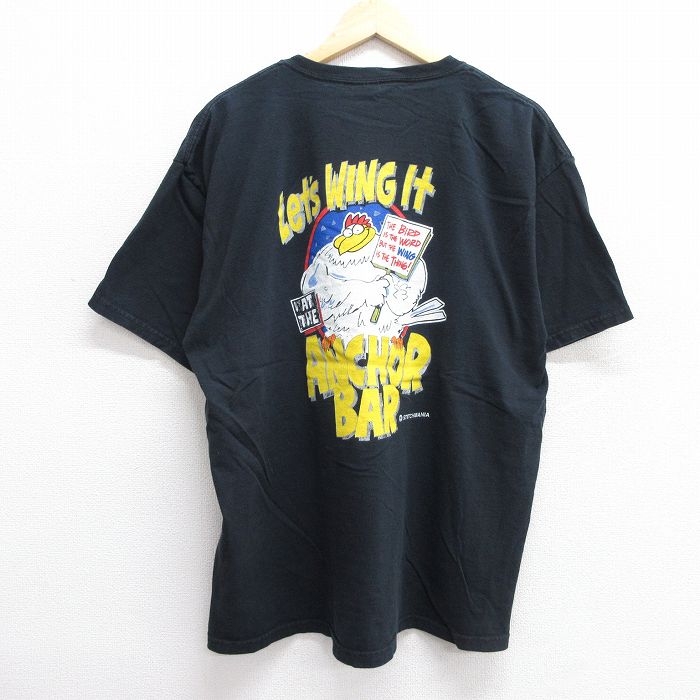 00s 半袖Tシャツ ANCHOR BAR ブラック XL | 古着