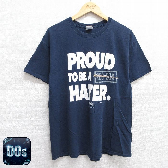 【50%OFF】00s 半袖Tシャツ PROUD ネイビー L | 古着