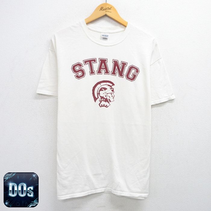 【50%OFF】00s 半袖Tシャツ STANG ホワイト XL | 古着