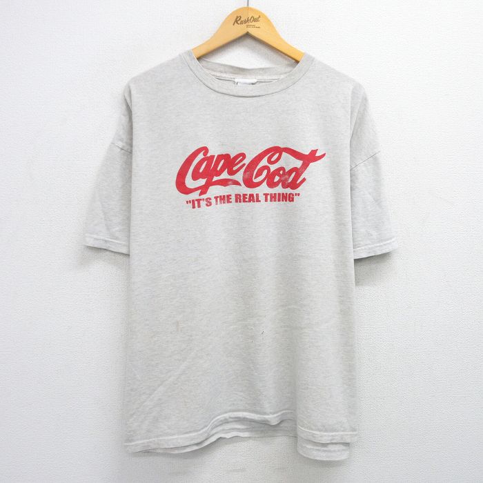 00s 半袖Tシャツ ケープコッド グレー XL | 古着