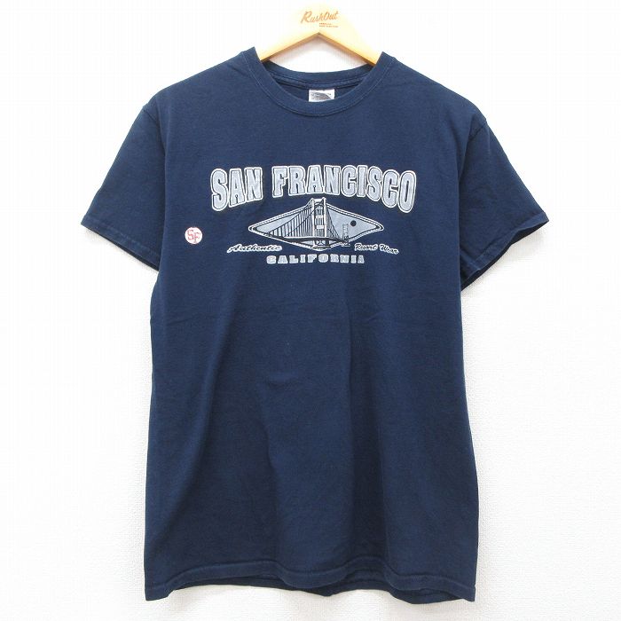 00s 半袖Tシャツ サンフランシスコ ネイビー M | 古着