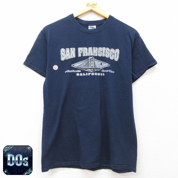 00s 半袖Tシャツ サンフランシスコ ネイビー M | 古着