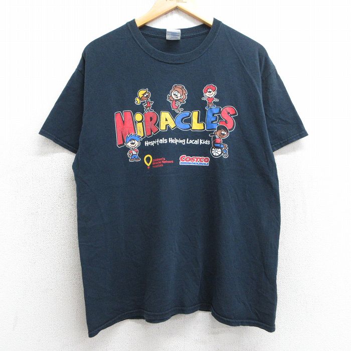 00s 半袖Tシャツ MiRACLES ブラック L | 古着