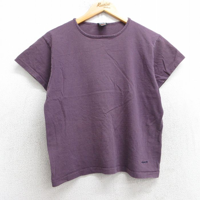 パタゴニア 90s 半袖Tシャツ ワンポイント パープル M | 古着