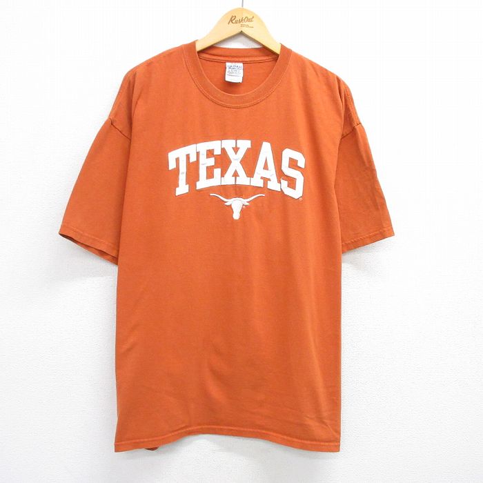 テキサス ロングホーン 00s 半袖Tシャツ ブラウン XL | 古着