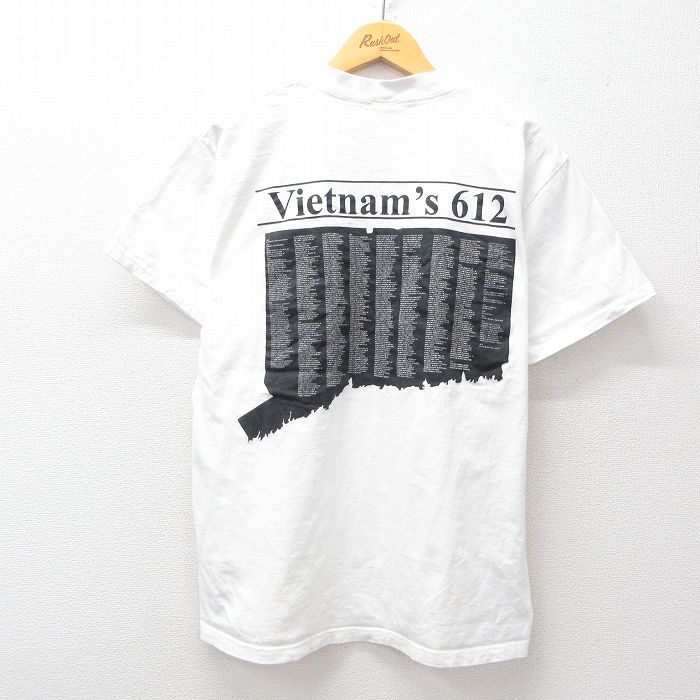 M★古着 フルーツオブザルーム 半袖 ビンテージ Tシャツ メンズ 00年代 00s Vietnam 白 ホワイト 25jul11 中古