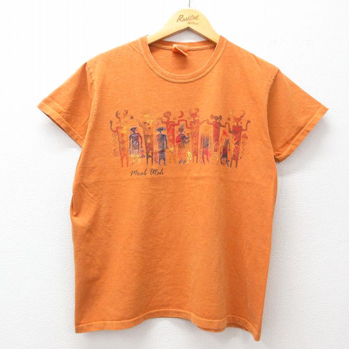 00s 半袖Tシャツ モアブ オレンジ L | 古着