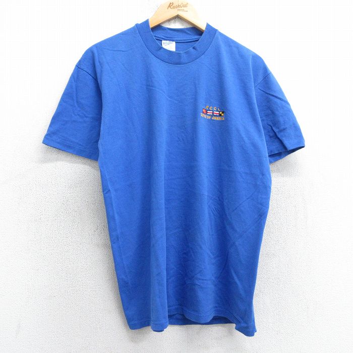 【50%OFF】80s 半袖Tシャツ RCCL ブルー L | 古着