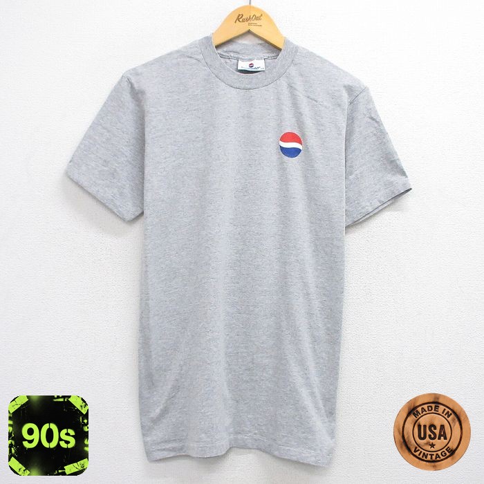 【50%OFF】90s 半袖Tシャツ ペプシ グレー M | 古着