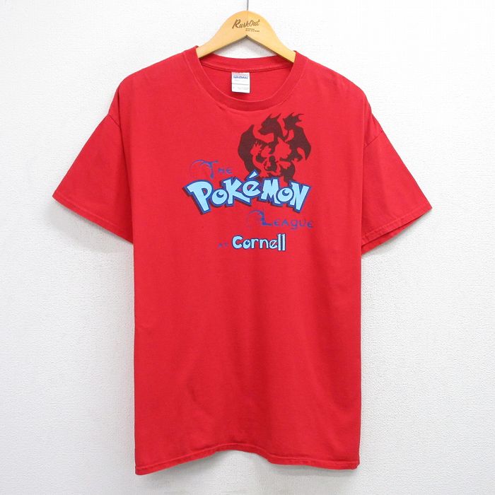 00s 半袖Tシャツ ポケットモンスター レッド XL | 古着