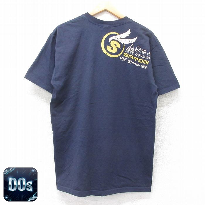 【50%OFF】00s 半袖Tシャツ IGPXプリント ネイビー M | 古着
