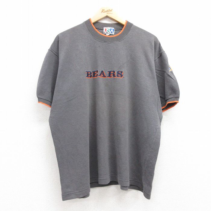ベアーズ 90s 半袖Tシャツ 刺繍 グレー XL | 古着