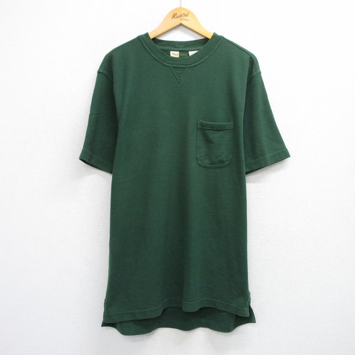 Wear Guard 00s 半袖Tシャツ 胸ポケット付き グリーン XL | 古着