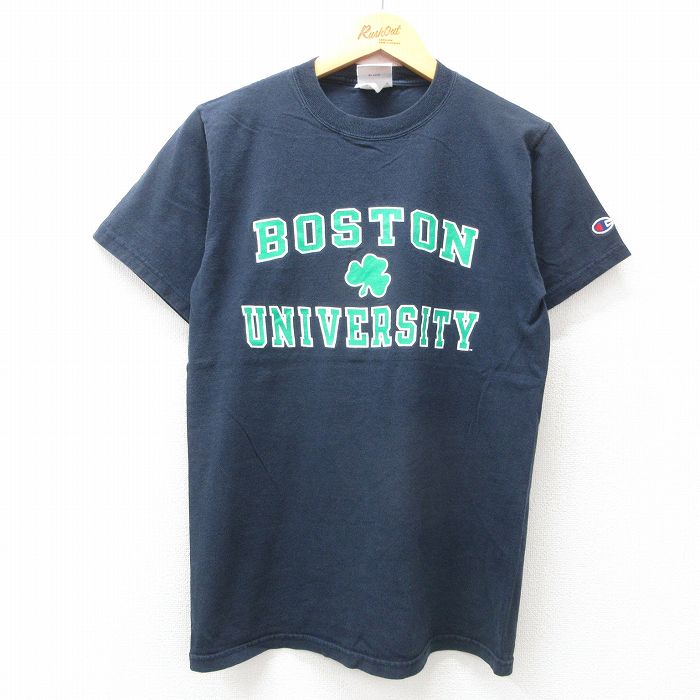 チャンピオン 00s 半袖Tシャツ ボストン ブラック M | 古着