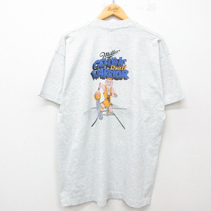 【50%OFF】フルーツオブザルーム 90s 半袖Tシャツ バスケットボール グレー XL | 古着