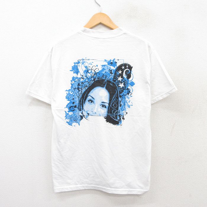 M★古着 半袖 ビンテージ Tシャツ メンズ 00年代 00s Medaille College クルーネック 白 ホワイト 25jul28 中古