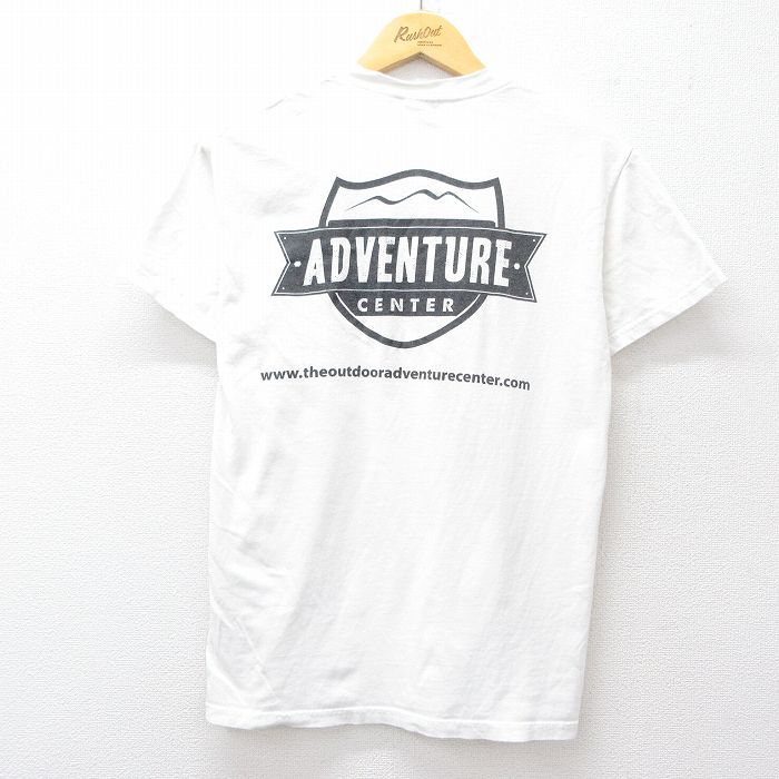 00s 半袖Tシャツ ADVENTURE ホワイト S | 古着