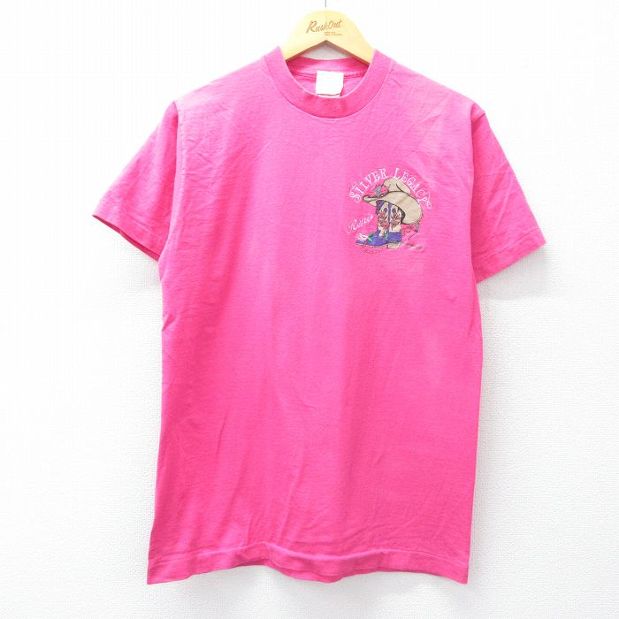 フルーツオブザルーム 90s 半袖Tシャツ ピンク M | 古着