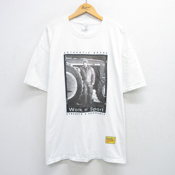 90s 半袖Tシャツ ホワイト XL | 古着