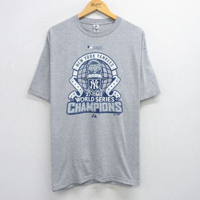 00s 半袖Tシャツ ニューヨークヤンキース グレー XL | 古着