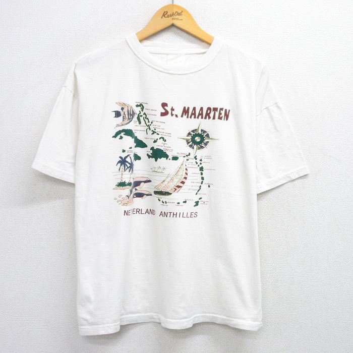 00s 半袖Tシャツ イルカ ホワイト XL | 古着