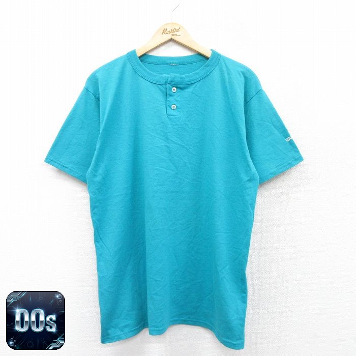 ウィルソン 00s 半袖Tシャツ ブルー L | 古着