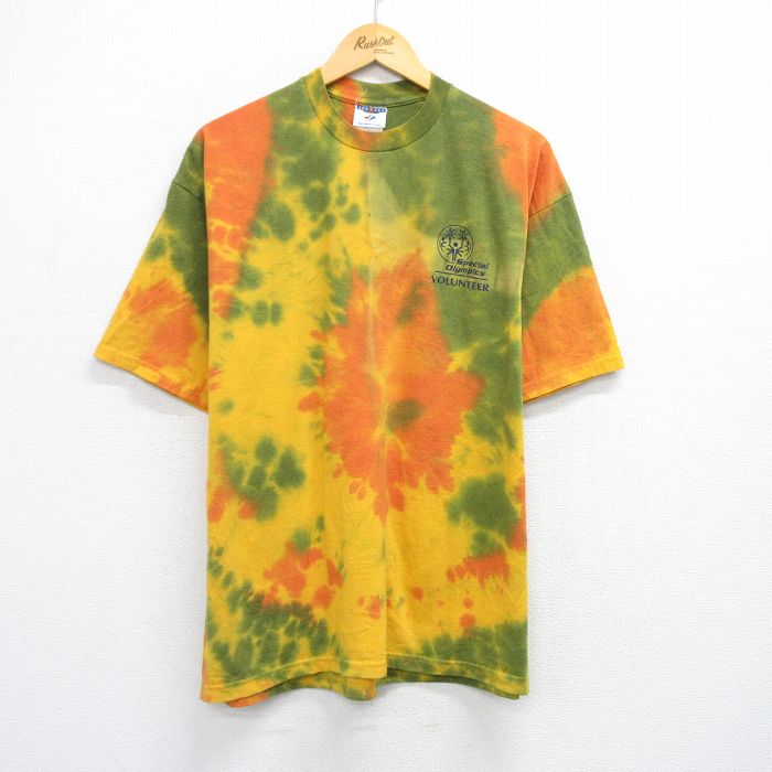 ジャージーズ 00s 半袖Tシャツ スペシャルオリンピック イエロー XL | 古着