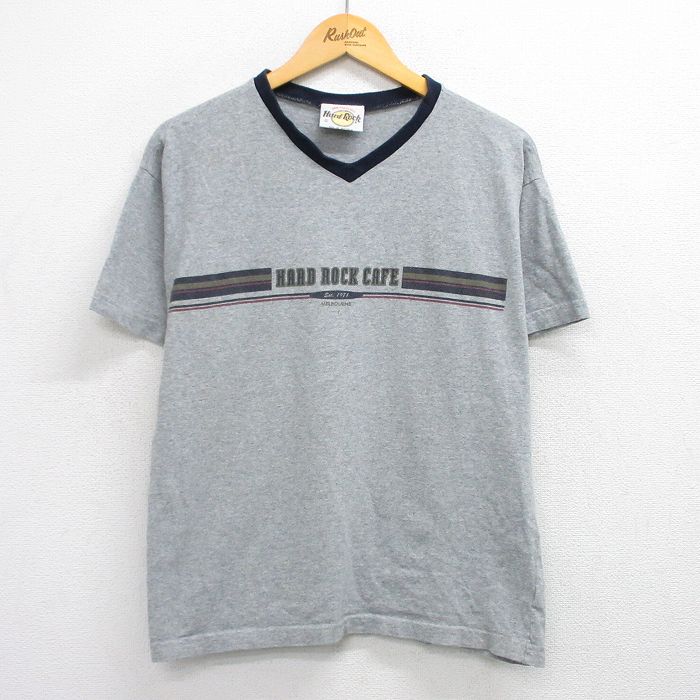 00s 半袖Tシャツ ハードロックカフェ グレー XL | 古着