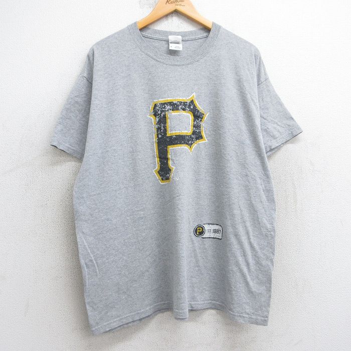 【50%OFF】フルーツオブザルーム 00s 半袖Tシャツ ピッツバーグパイレーツ グレー XL | 古着