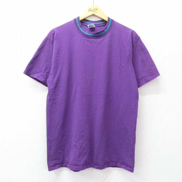 ジャージーズ 90s 半袖Tシャツ パープル L | 古着