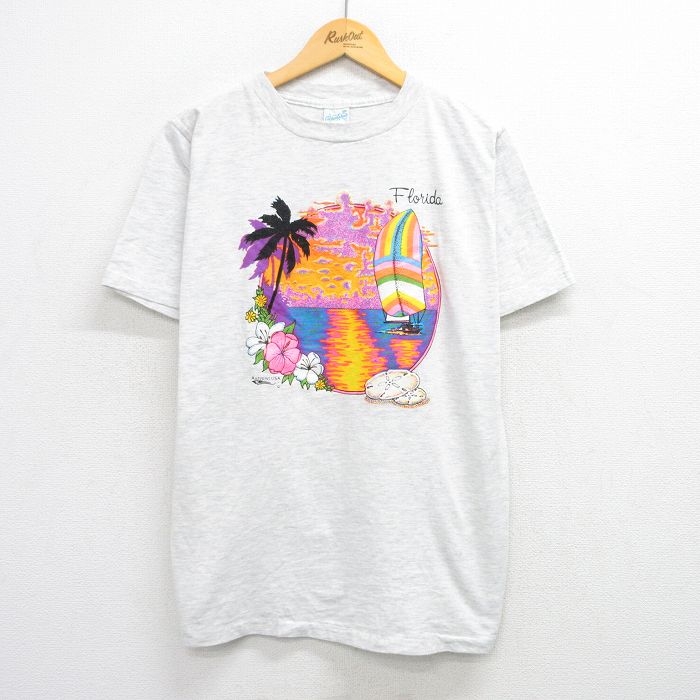 90s 半袖Tシャツ フロリダ グレー L | 古着