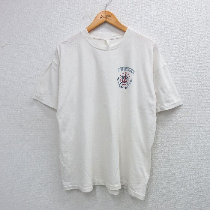 90s 半袖Tシャツ NEWPORT BEACH ホワイト XL | 古着