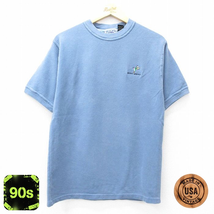 90s 半袖Tシャツ 馬 ネイビー M | 古着