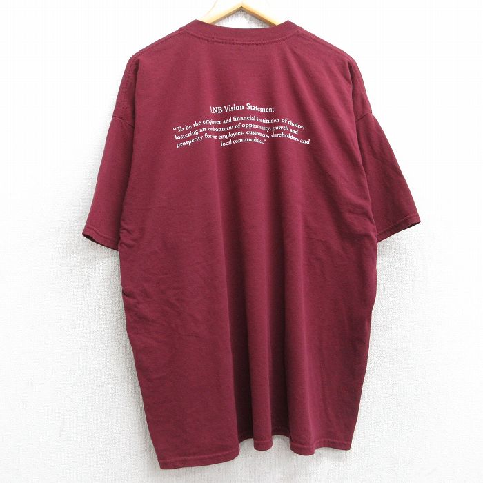 00s 半袖Tシャツ LNBメッセージ レッド XL | 古着
