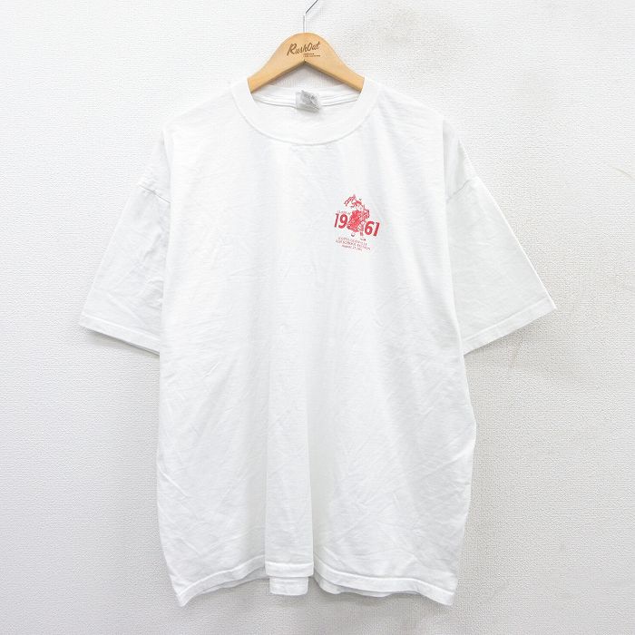00s 半袖Tシャツ SCOTIA GLENVILLE ホワイト XL | 古着