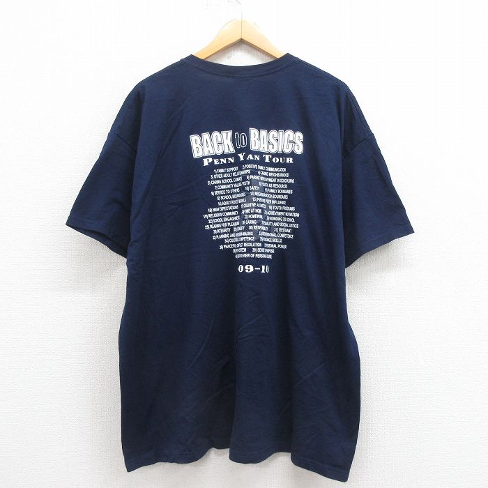 フルーツオブザルーム 00s 半袖Tシャツ PENN ネイビー XL | 古着