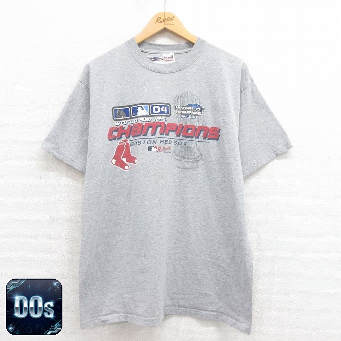 00s 半袖Tシャツ ボストンレッドソックス グレー L | 古着