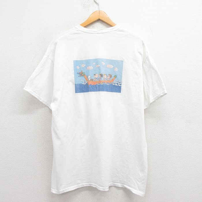 00s 半袖Tシャツ スヌーピー ホワイト XL | 古着