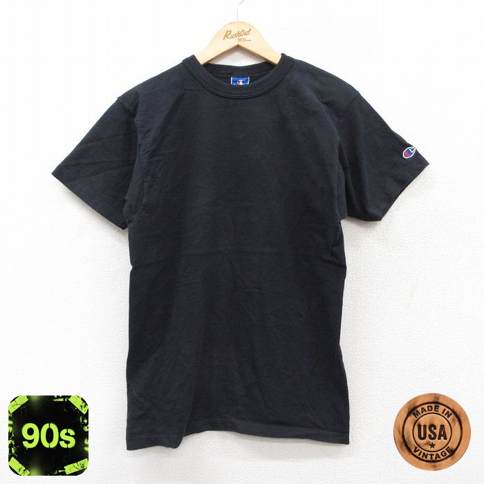 チャンピオン 90s 半袖Tシャツ ブラック M | 古着