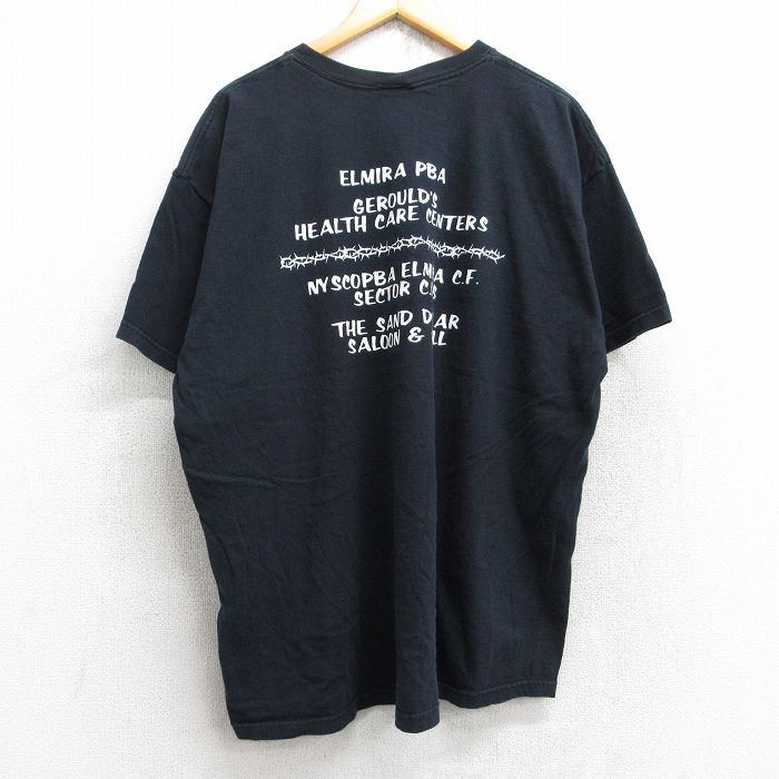 フルーツオブザルーム 00s 半袖Tシャツ メッセージ ブラック XL | 古着