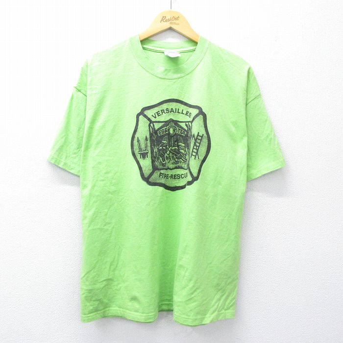 00s 半袖Tシャツ ヴェルサイユレスキュー グリーン XL | 古着