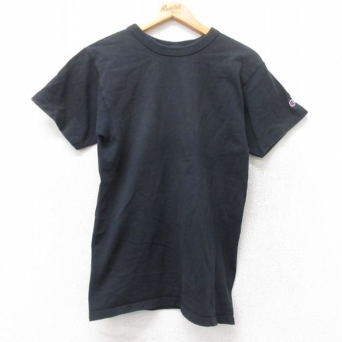 チャンピオン 90s 半袖Tシャツ ブラック S | 古着