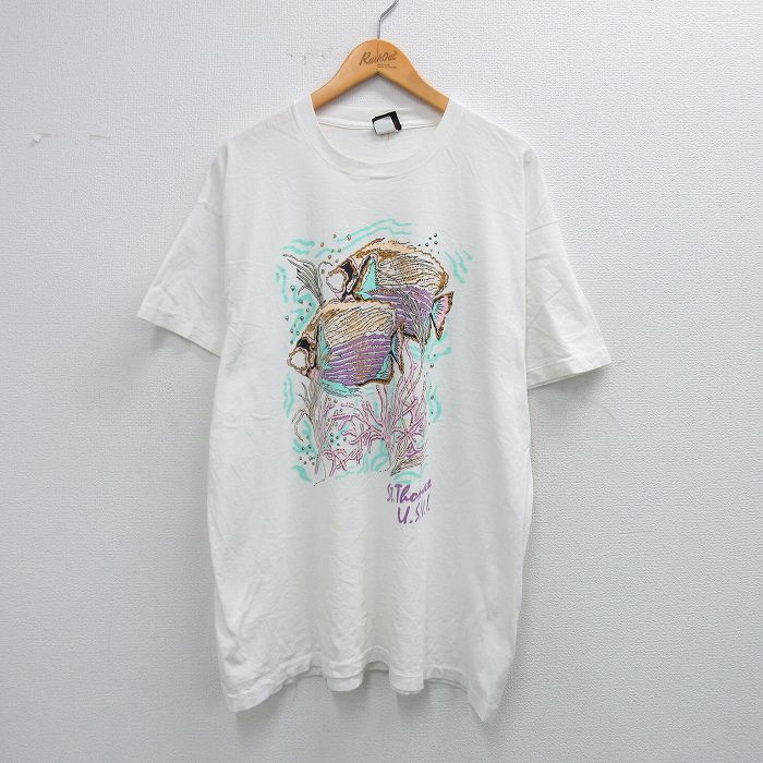 90s 半袖Tシャツ ホワイト XL | 古着