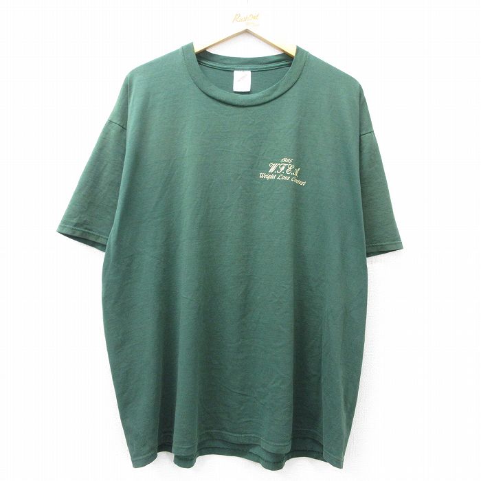 ジャージーズ 90s 半袖Tシャツ WFGA グリーン XL | 古着